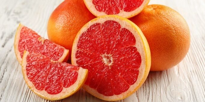 Grapefruit fir Gewiichtsverloscht