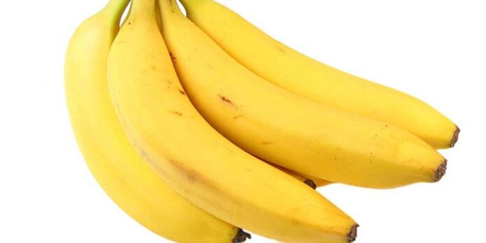 Bananen sinn op der Ee-Diät verbueden